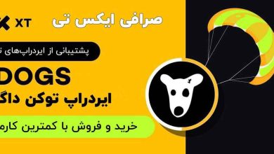 ایردراپ داگز (DOGS) در صرافی ایکس تی لیست شد